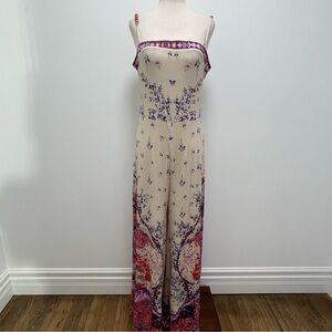 Free People Astrid Jumpsuit, Ivory, Medium